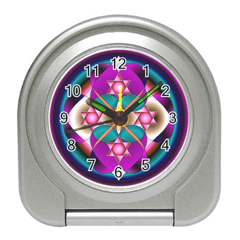 Sacred Heart Travel Alarm Clock from ArtsNow.com Front