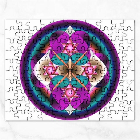 Sacred Heart Jigsaw Puzzle (Rectangular) from ArtsNow.com Front