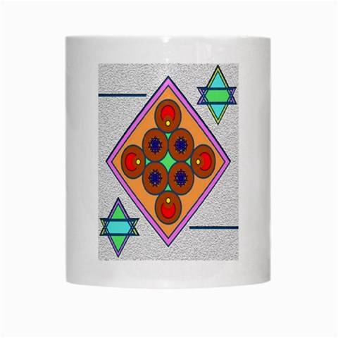 Sacred Mosaic White Mug from ArtsNow.com Center