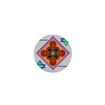 Sacred Mosaic 1  Mini Magnet