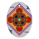 Sacred Mosaic Ornament (Oval)