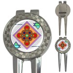 Sacred Mosaic 3-in-1 Golf Divot