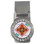 Sacred Mosaic Money Clip (CZ)