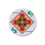 Sacred Mosaic Magnet 3  (Round)