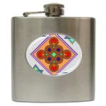 Sacred Mosaic Hip Flask (6 oz)