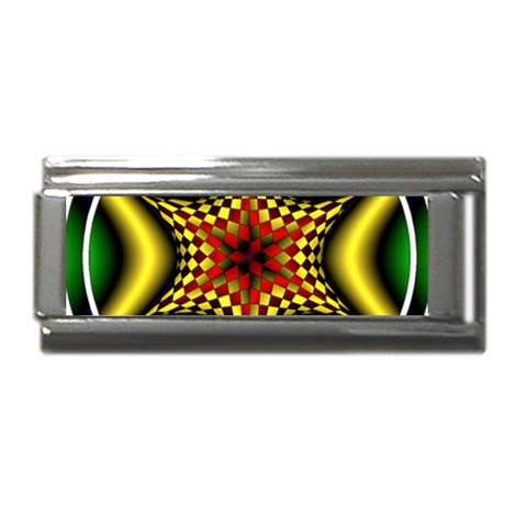 Space  n Time Superlink Italian Charm (9mm) from ArtsNow.com Front