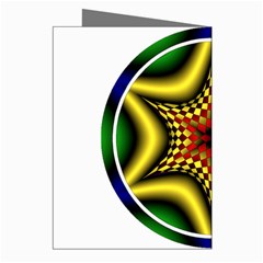 Space  n Time Greeting Cards (Pkg of 8) from ArtsNow.com Right