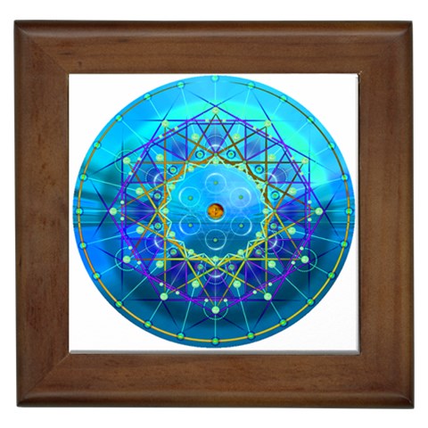 Synchronicity Framed Tile from ArtsNow.com Front