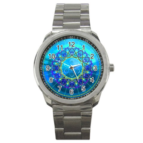 Synchronicity Sport Metal Watch from ArtsNow.com Front