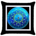 Synchronicity Throw Pillow Case (Black)
