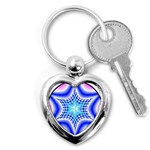 Space  n Time Key Chain (Heart)