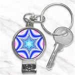 Space  n Time Nail Clippers Key Chain