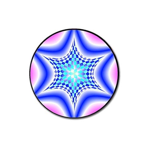 Space  n Time Magnet 3  (Round) from ArtsNow.com Front