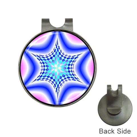 Space  n Time Golf Ball Marker Hat Clip from ArtsNow.com Front