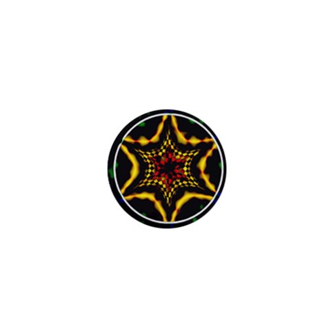 Space  n Time 1  Mini Button from ArtsNow.com Front