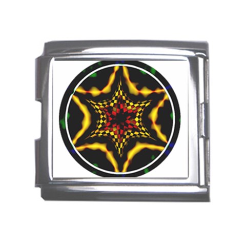 Space  n Time Mega Link Italian Charm (18mm) from ArtsNow.com Front