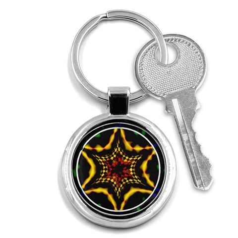 Space  n Time Key Chain (Round) from ArtsNow.com Front