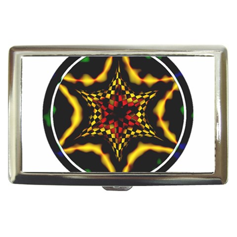 Space  n Time Cigarette Money Case from ArtsNow.com Front