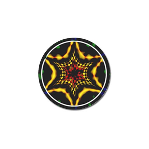 Space  n Time Golf Ball Marker from ArtsNow.com Front