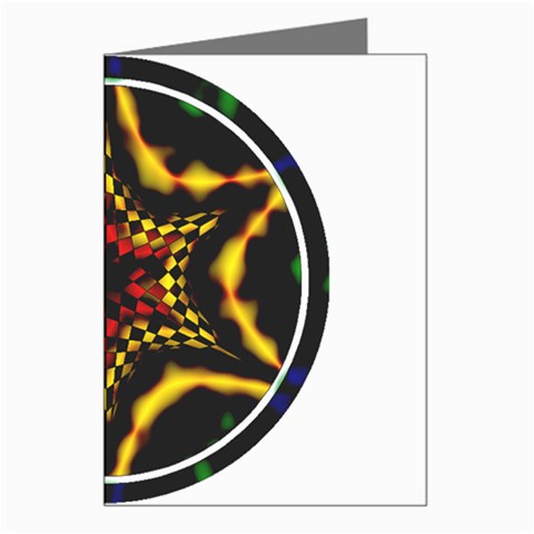 Space  n Time Greeting Card from ArtsNow.com Left