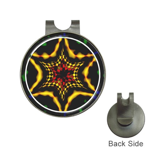 Space  n Time Golf Ball Marker Hat Clip from ArtsNow.com Front