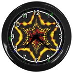 Space  n Time Wall Clock (Black)