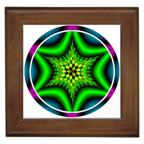Space  n Time Framed Tile from ArtsNow.com Front