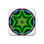 Space  n Time Rubber Coaster (Square)