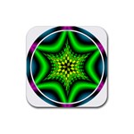 Space  n Time Rubber Coaster (Square)