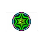 Space  n Time Sticker (Rectangular)