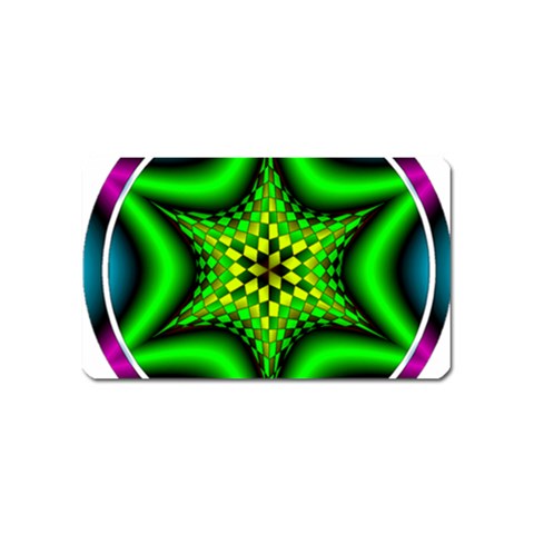 Space  n Time Magnet (Name Card) from ArtsNow.com Front