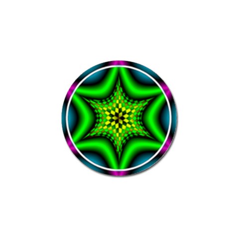 Space  n Time Golf Ball Marker (4 pack) from ArtsNow.com Front