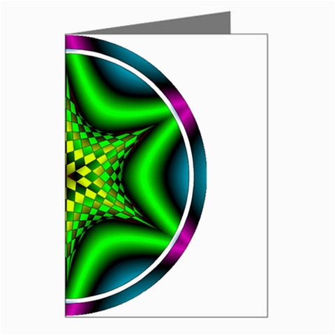 Space  n Time Greeting Card from ArtsNow.com Left