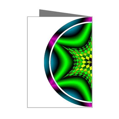 Space  n Time Mini Greeting Card from ArtsNow.com Right