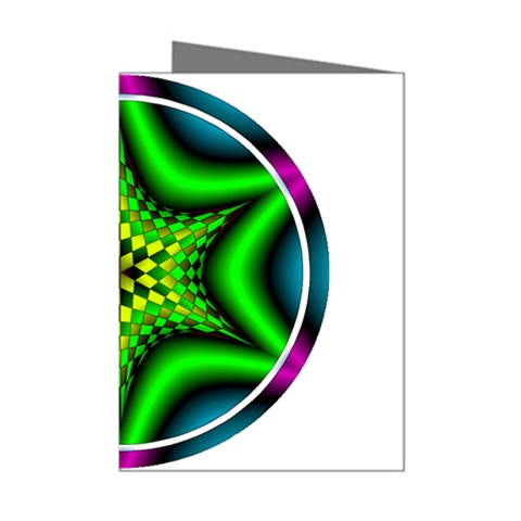 Space  n Time Mini Greeting Cards (Pkg of 8) from ArtsNow.com Left