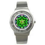 Space  n Time Stainless Steel Watch