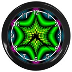 Space  n Time Wall Clock (Black)