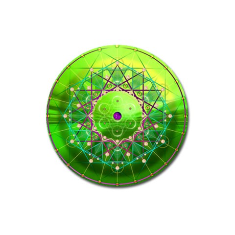 Synchronicity Magnet 3  (Round) from ArtsNow.com Front