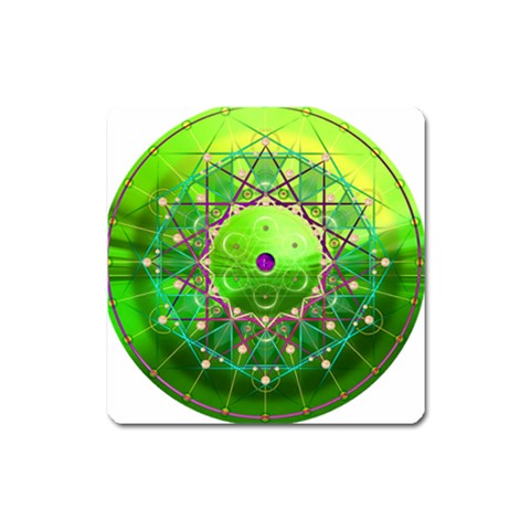 Synchronicity Magnet (Square) from ArtsNow.com Front