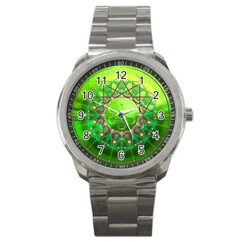 Synchronicity Sport Metal Watch from ArtsNow.com Front