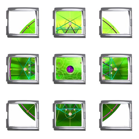 Synchronicity Mega Link Italian Charm (9 pack) from ArtsNow.com Front