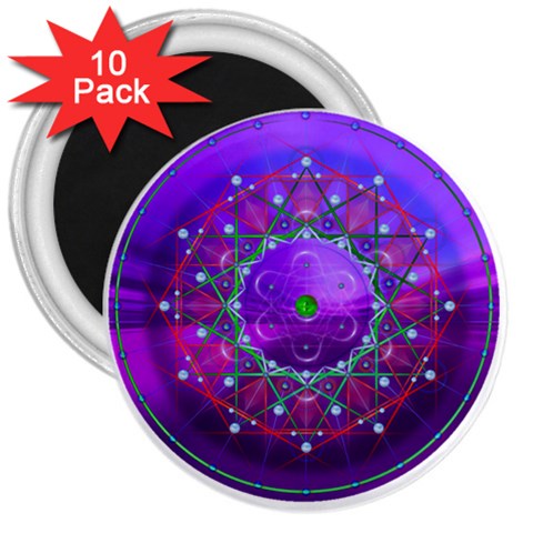 Synchronicity 3  Magnet (10 pack) from ArtsNow.com Front