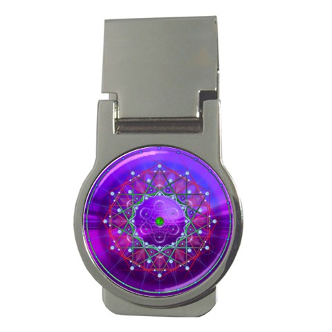 Synchronicity Money Clip (Round) from ArtsNow.com Front