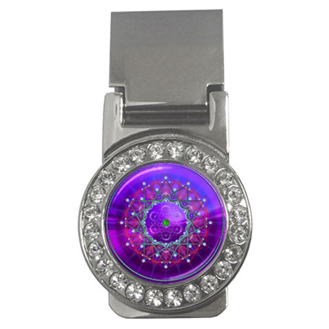 Synchronicity Money Clip (CZ) from ArtsNow.com Front