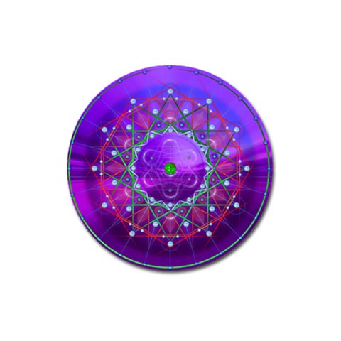Synchronicity Magnet 3  (Round) from ArtsNow.com Front