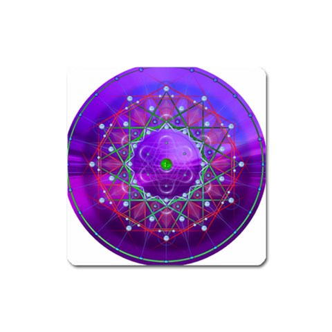 Synchronicity Magnet (Square) from ArtsNow.com Front