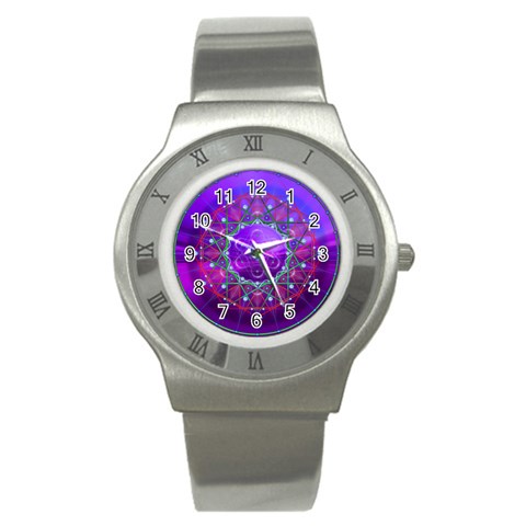 Synchronicity Stainless Steel Watch from ArtsNow.com Front