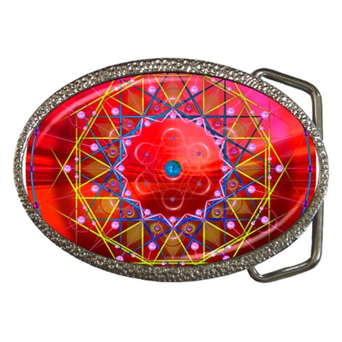 Synchronicity Belt Buckle from ArtsNow.com Front