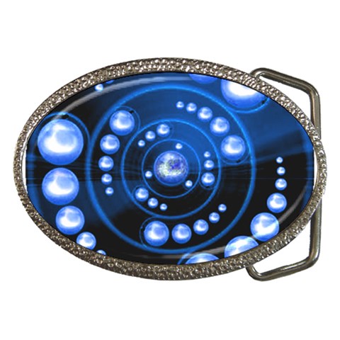 Third Wave Belt Buckle from ArtsNow.com Front