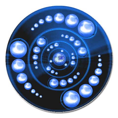 Third Wave Magnet 5  (Round) from ArtsNow.com Front